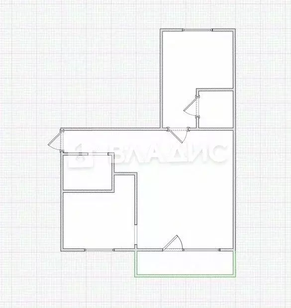 2-к кв. Краснодарский край, Новороссийск ул. Мира, 45 (43.6 м) - Фото 1