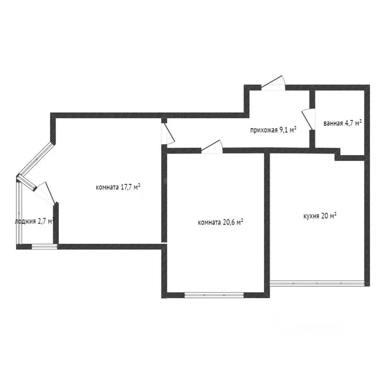 2-к кв. Краснодарский край, Новороссийск просп. Дзержинского, 221 ... - Фото 2