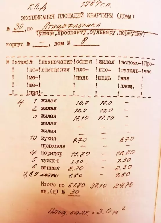 3-к кв. Саха (Якутия), Якутск Птицефабрика мкр, 8 (61.0 м) - Фото 2