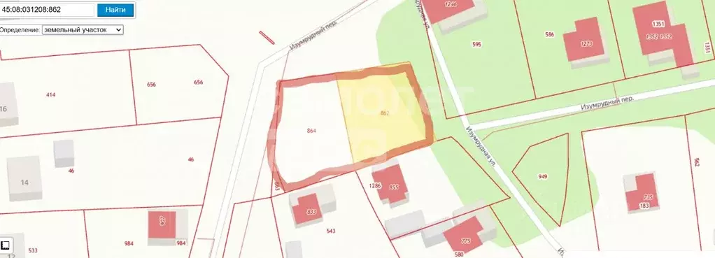 Участок в Курганская область, Кетовский муниципальный округ, с. ... - Фото 2