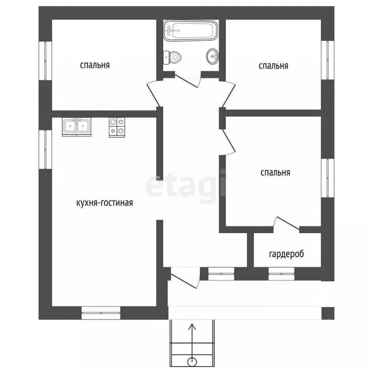 Дом в Ставропольский край, Ессентуки ул. Красина (115 м) - Фото 2