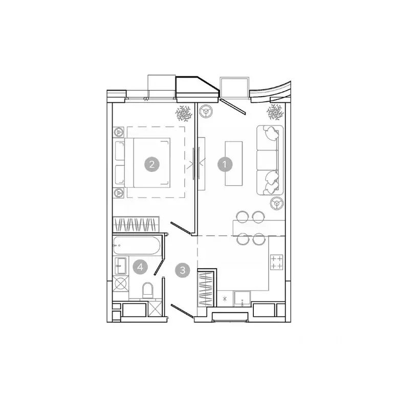 2-к кв. Москва ул. 8-я Соколиной Горы, 26 (45.2 м) - Фото 0