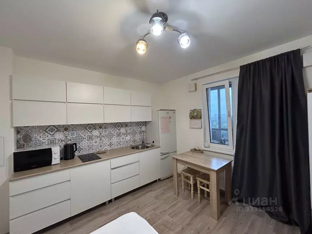 Студия Санкт-Петербург наб. Реки Каменки, 19к1 (19.5 м) - Фото 1