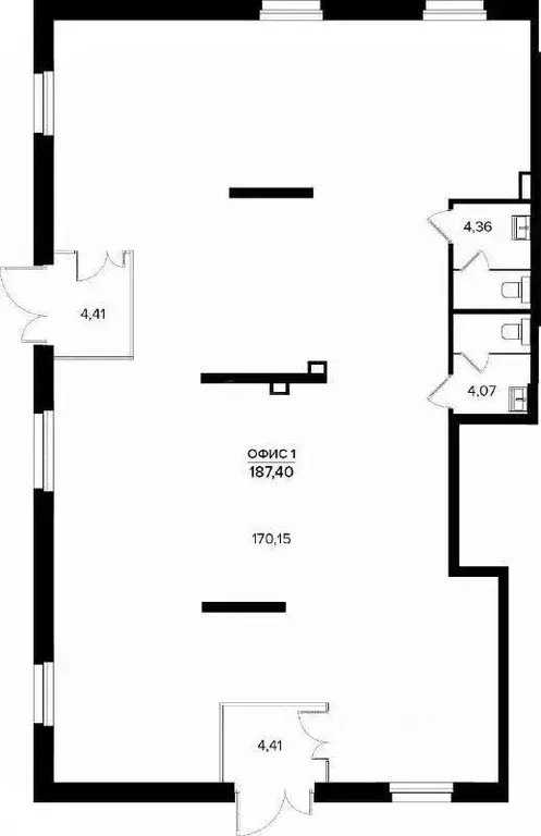 Помещение свободного назначения в Мордовия, Саранск ул. Кирова, 38 ... - Фото 1