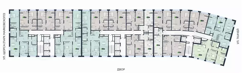 1-к. квартира, 49,9 м, 10/30 эт. - Фото 1