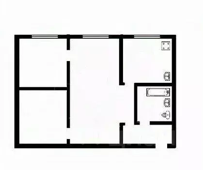 3-к кв. Тульская область, Тула просп. Ленина, 80А (43.1 м) - Фото 2