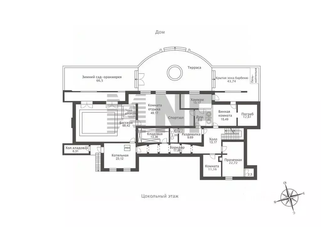 Коттедж в Ленинградская область, Выборгский район, Первомайское с/пос, ... - Фото 2