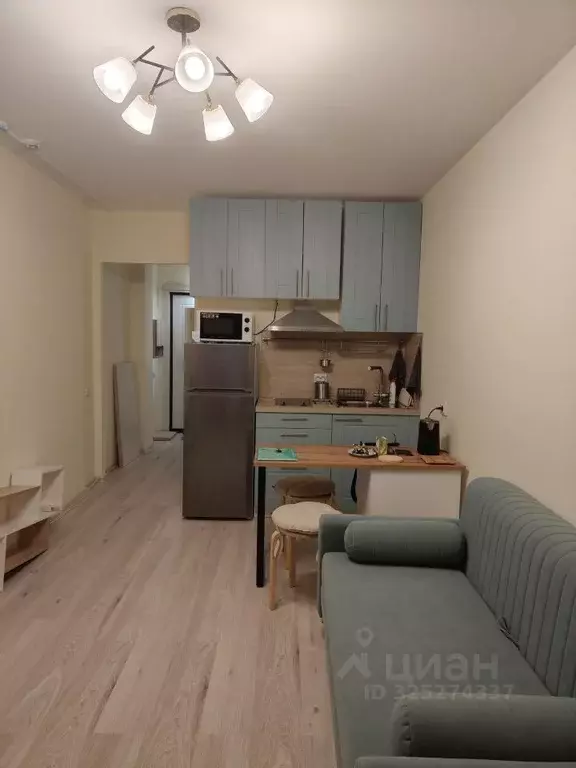 Студия Ленинградская область, Мурино Всеволожский район, ул. Шоссе в ... - Фото 2