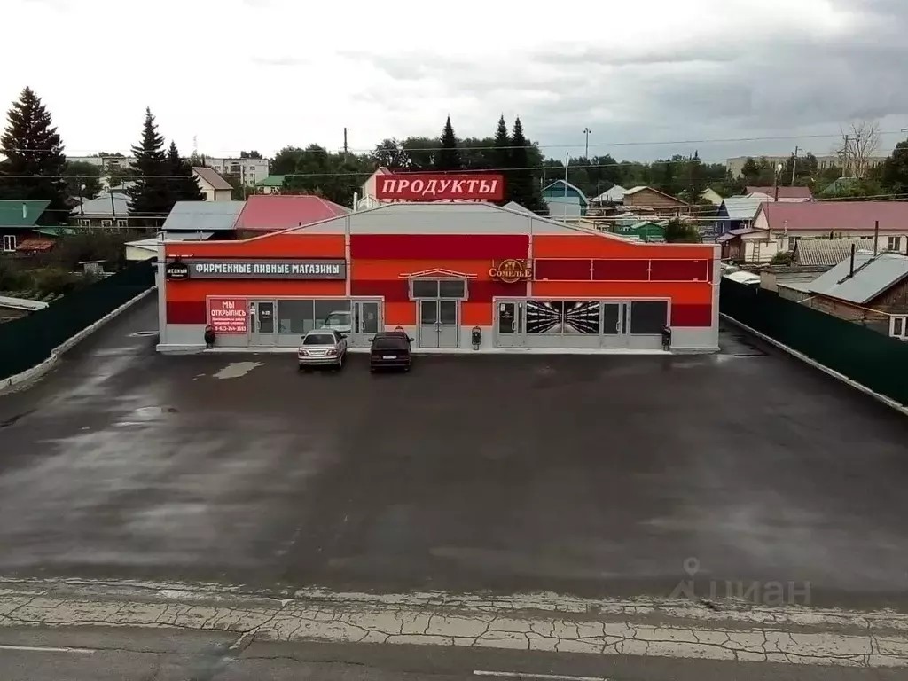 Торговая площадь в Новосибирская область, Коченево рп ул. Максима ... - Фото 1