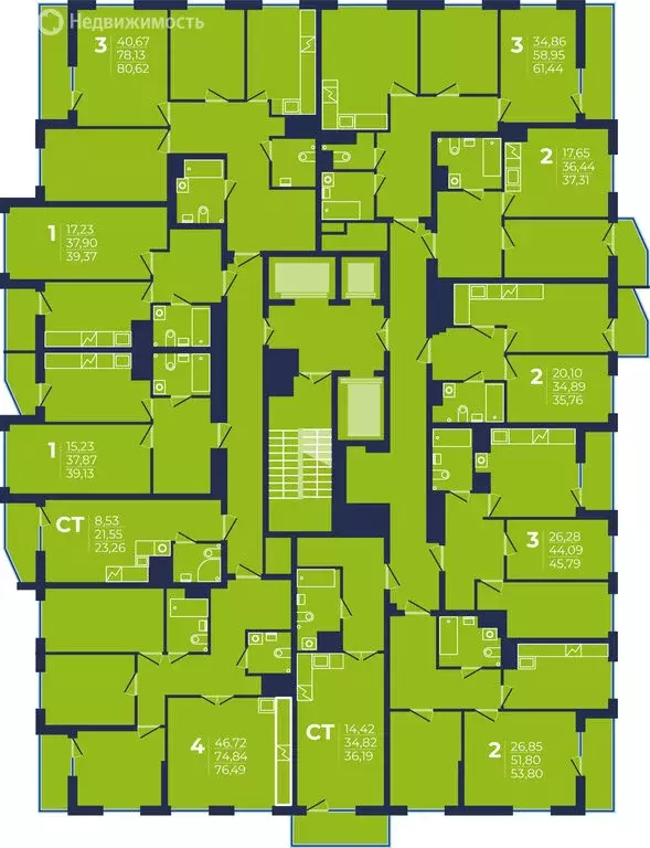 3-комнатная квартира: Уфа, проспект Дружбы Народов, 49 (60.8 м) - Фото 2