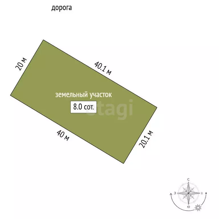 Участок в Прохладный, улица Дружбы Народов (8 м) - Фото 1