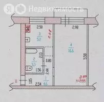 1-комнатная квартира: Барнаул, улица Эмилии Алексеевой, 80 (29.7 м) - Фото 1