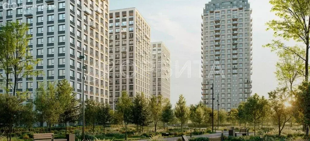 Квартира-студия: Тюмень, мкр. ДОК, ул. Томская (35.39 м) - Фото 1