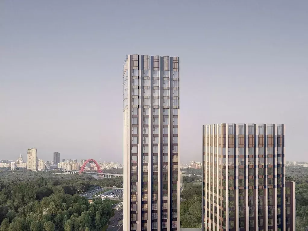 Студия Москва Крылатская 33 жилой комплекс (30.1 м) - Фото 1