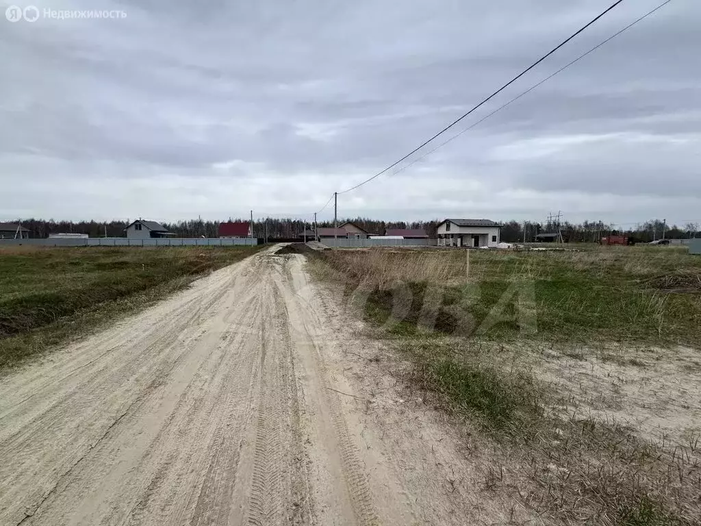 Участок в Тюменский район, деревня Якуши, коттеджный посёлок Сан ... - Фото 0
