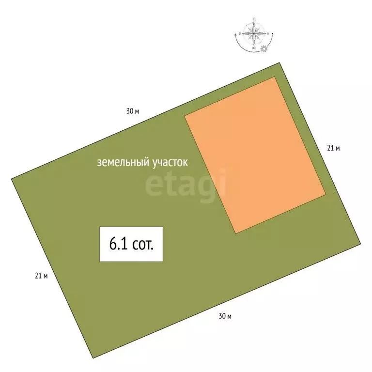 Участок в Новосибирск, Васюганская улица (6.1 м) - Фото 0