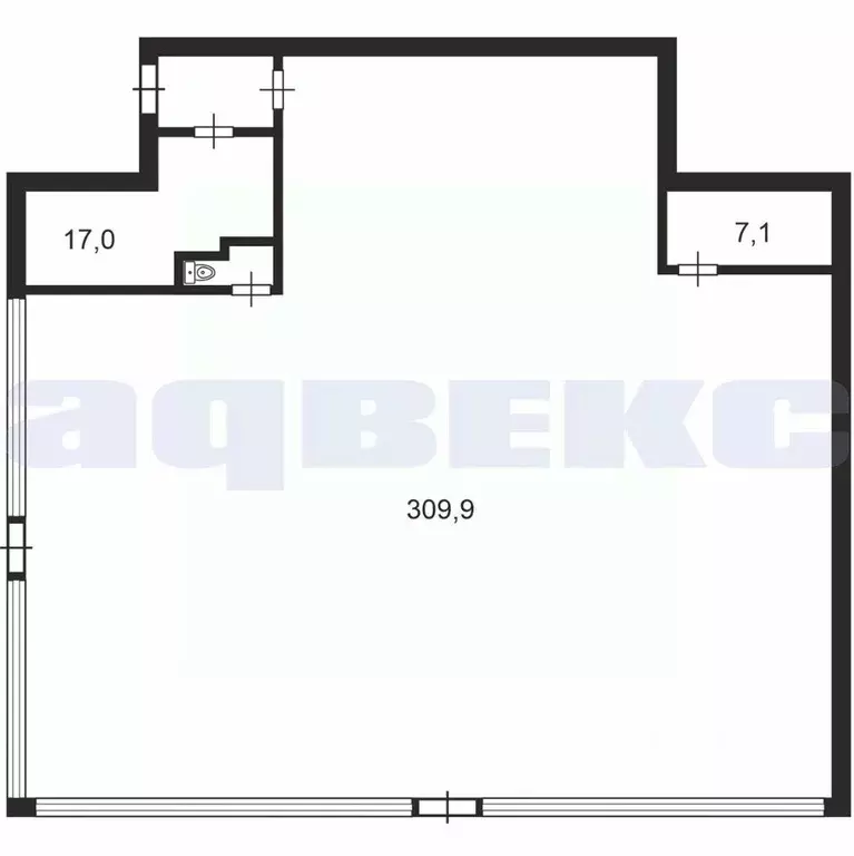 Торговая площадь в Санкт-Петербург просп. Ветеранов, 91к1 (150 м) - Фото 2