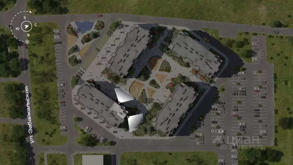 2-к кв. Рязанская область, Рязань Забайкальская ул. (72.1 м) - Фото 2