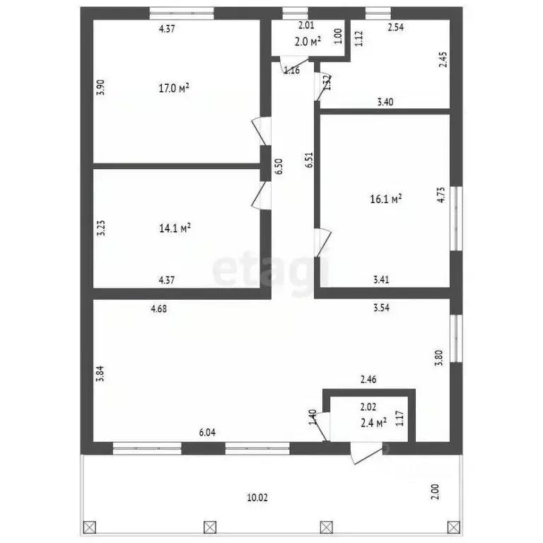 Дом в Севастополь ул. Федоровская, 92Б (127 м) - Фото 2