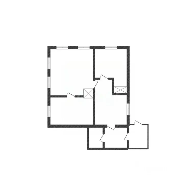 1-к кв. Курганская область, Курган Заозерный жилрайон, 5-й мкр, 18 ... - Фото 2