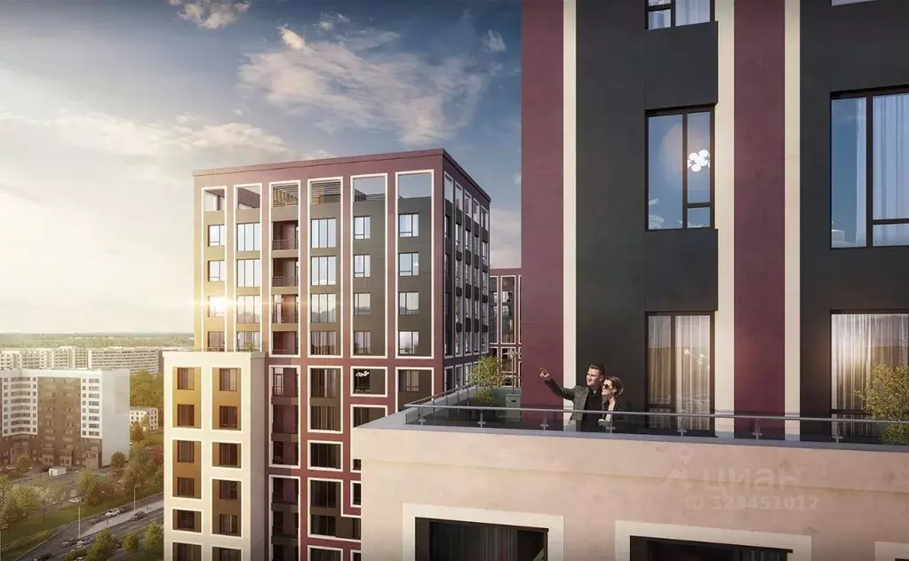 1-к кв. Санкт-Петербург просп. Маршала Блюхера, 3к1 (31.35 м) - Фото 1