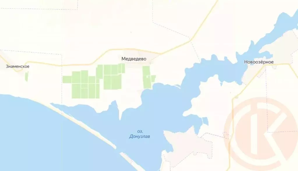 Участок в Крым, Евпатория городской округ, Новоозерное пгт ул. ... - Фото 2