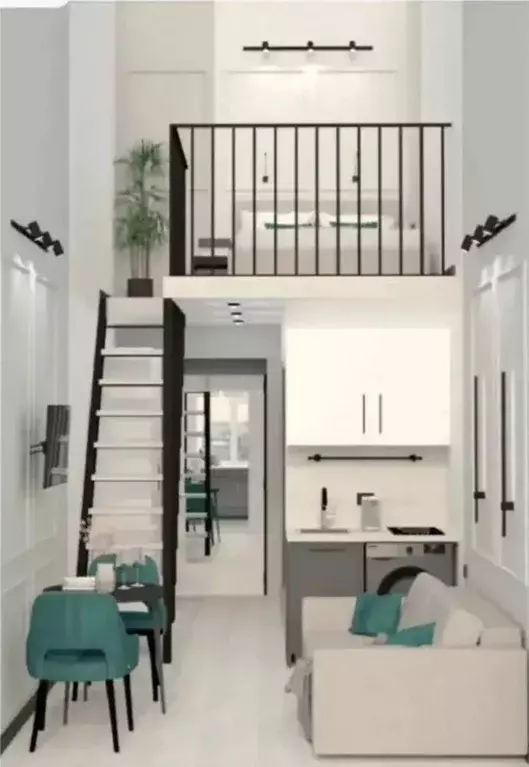 Студия Санкт-Петербург Таллинская ул., 7 (17.0 м) - Фото 1