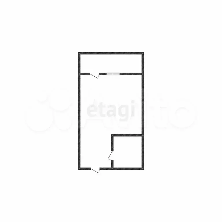 Квартира-студия, 23 м, 2/3 эт. - Фото 0