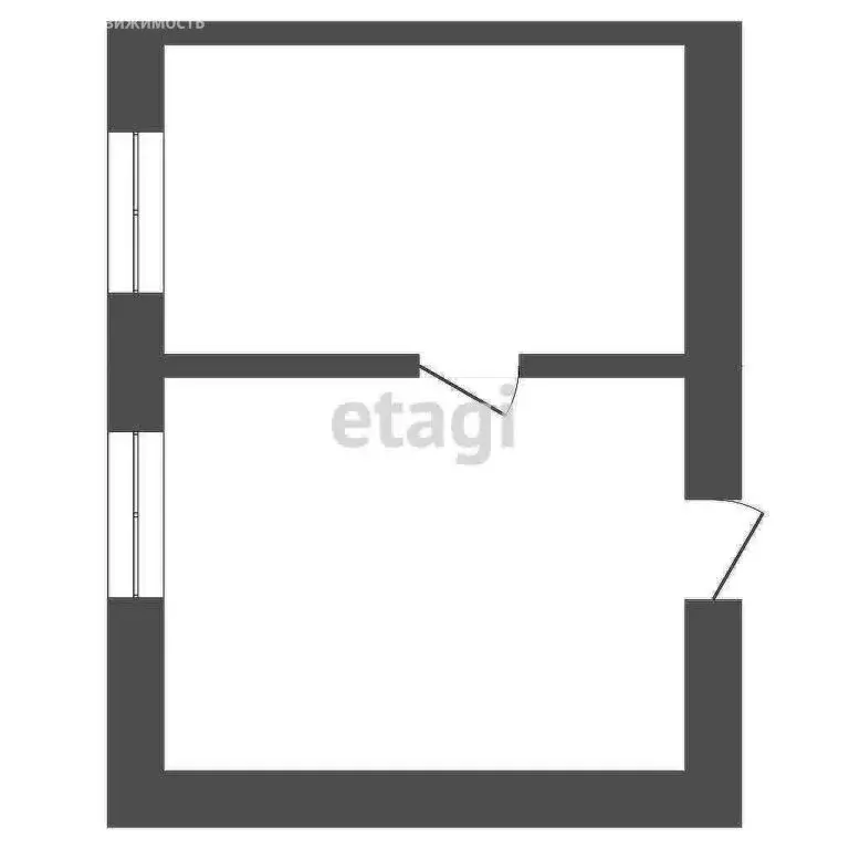 Дом в село Иковка, Пионерская улица (37.8 м) - Фото 1