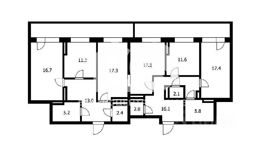 6-к кв. Новосибирская область, Новосибирск ул. Лескова, 35 (137.0 м) - Фото 1