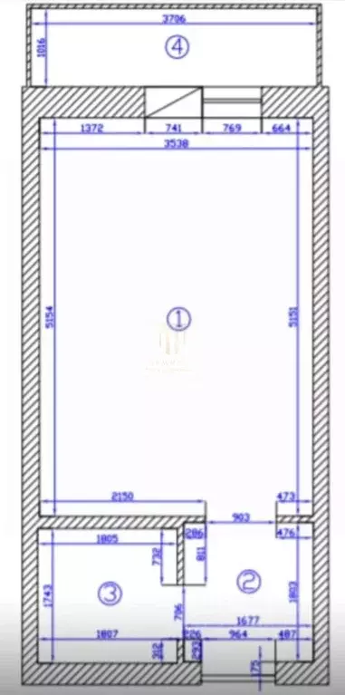 Студия Ленинградская область, Мурино Всеволожский район, аллея ... - Фото 2