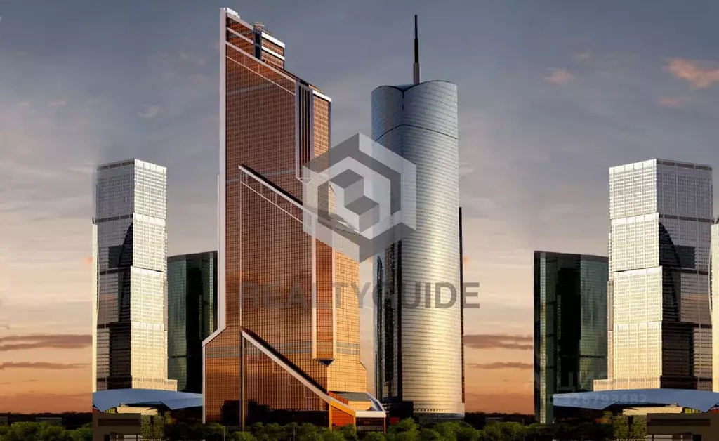 Офис в Москва 1-й Красногвардейский проезд, 15 (505 м) - Фото 2