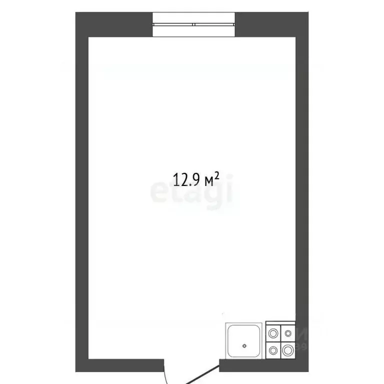 Комната Тюменская область, Тюмень Холодильная ул., 40 (13.0 м) - Фото 2