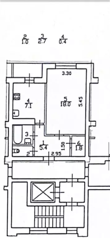 1-к кв. Санкт-Петербург ул. Кораблестроителей, 29К1 (36.0 м) - Фото 2