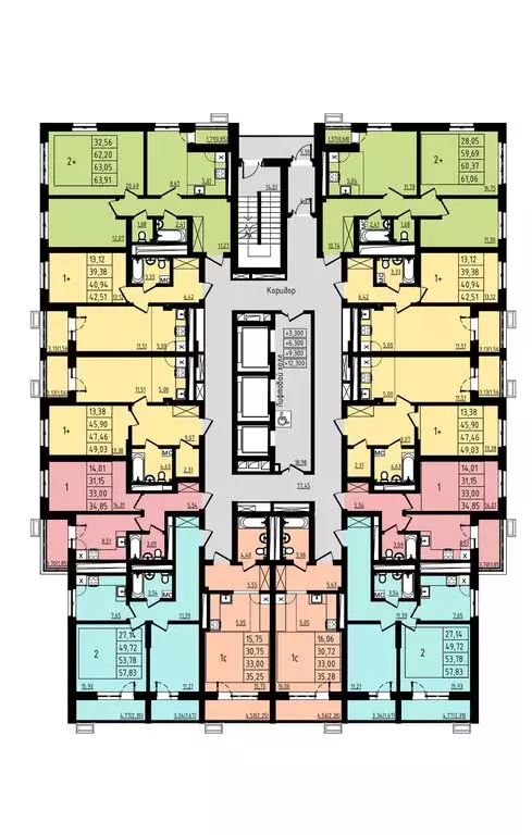 1-комнатная квартира: Уфа, улица Майора Доставалова, 11 (33.3 м) - Фото 2