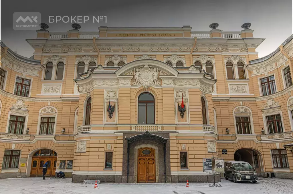 3-к кв. Санкт-Петербург Большая Конюшенная ул., 11Б (91.6 м) - Фото 2