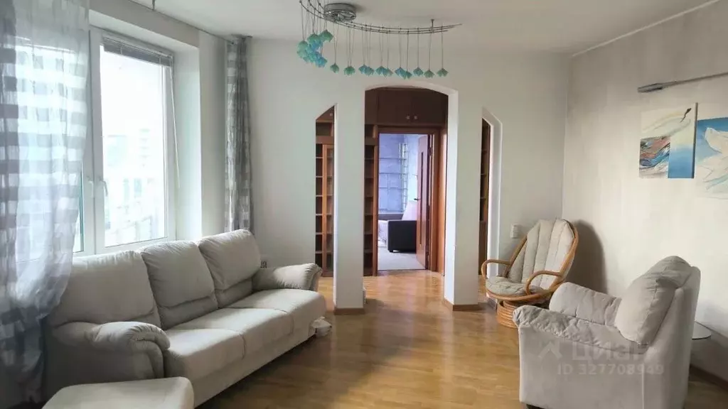 3-к кв. Санкт-Петербург ул. Одоевского, 28 (100.0 м) - Фото 2