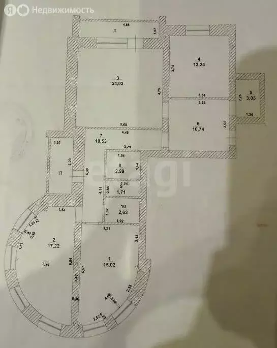 3-комнатная квартира: Ульяновск, улица Рябикова, 75 (101.1 м) - Фото 1