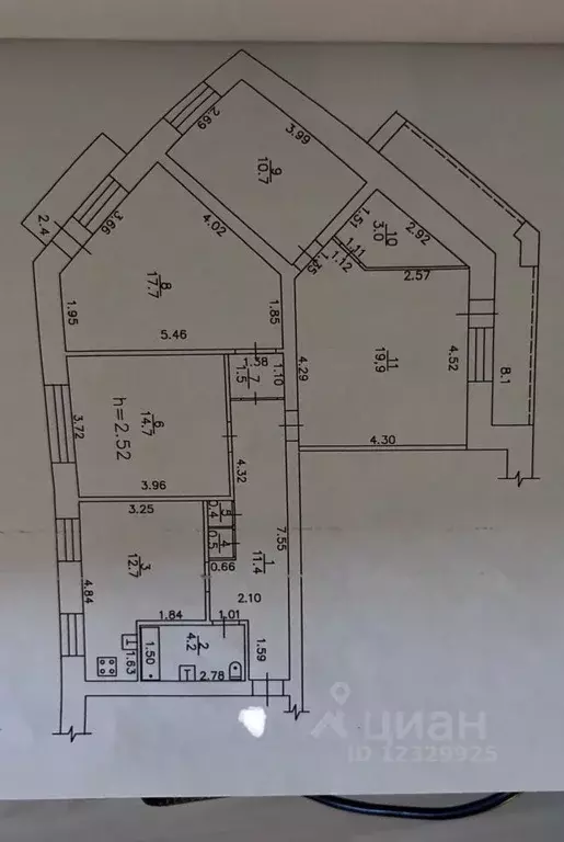 4-к кв. Кировская область, Киров ул. Олега Кошевого, 1 (96.0 м) - Фото 1