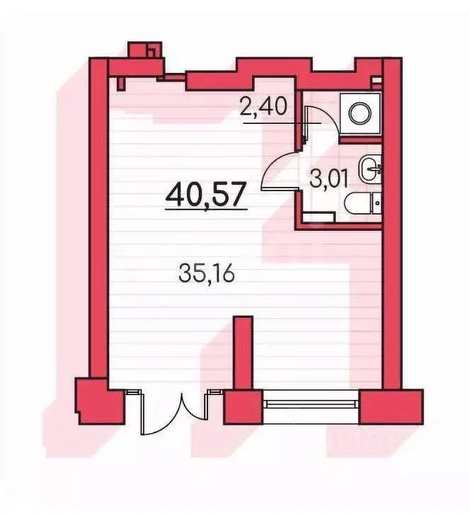Помещение свободного назначения в Курганская область, Курган Заозерный ... - Фото 2