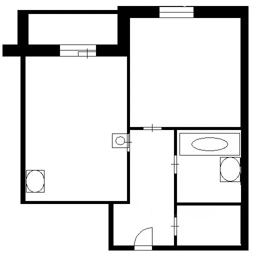 2-к кв. Новосибирская область, Новосибирск ул. Декабристов, 41 (55.0 ... - Фото 2