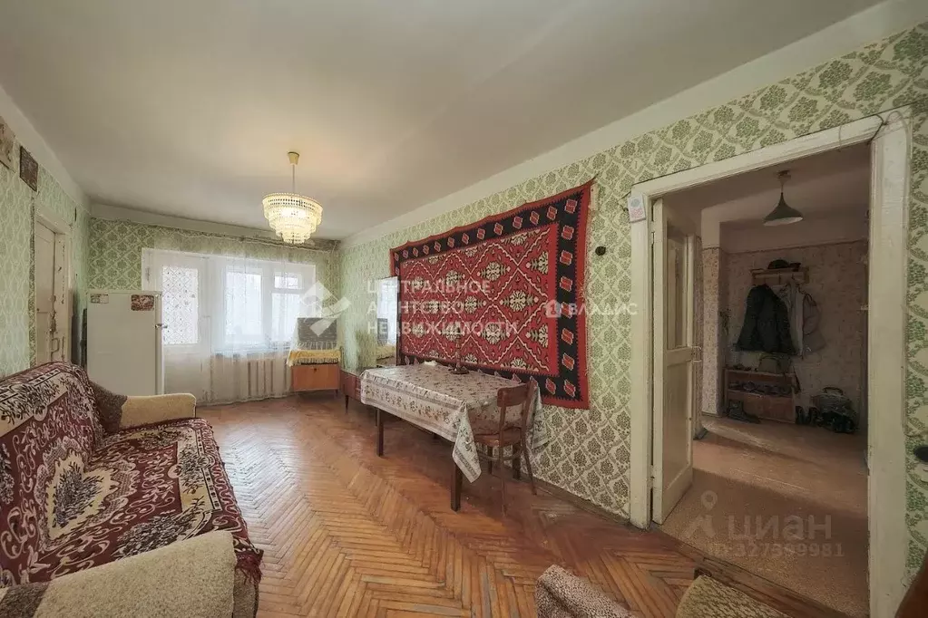 3-к кв. Рязанская область, Рыбное Почтовая ул., 17 (52.6 м) - Фото 1