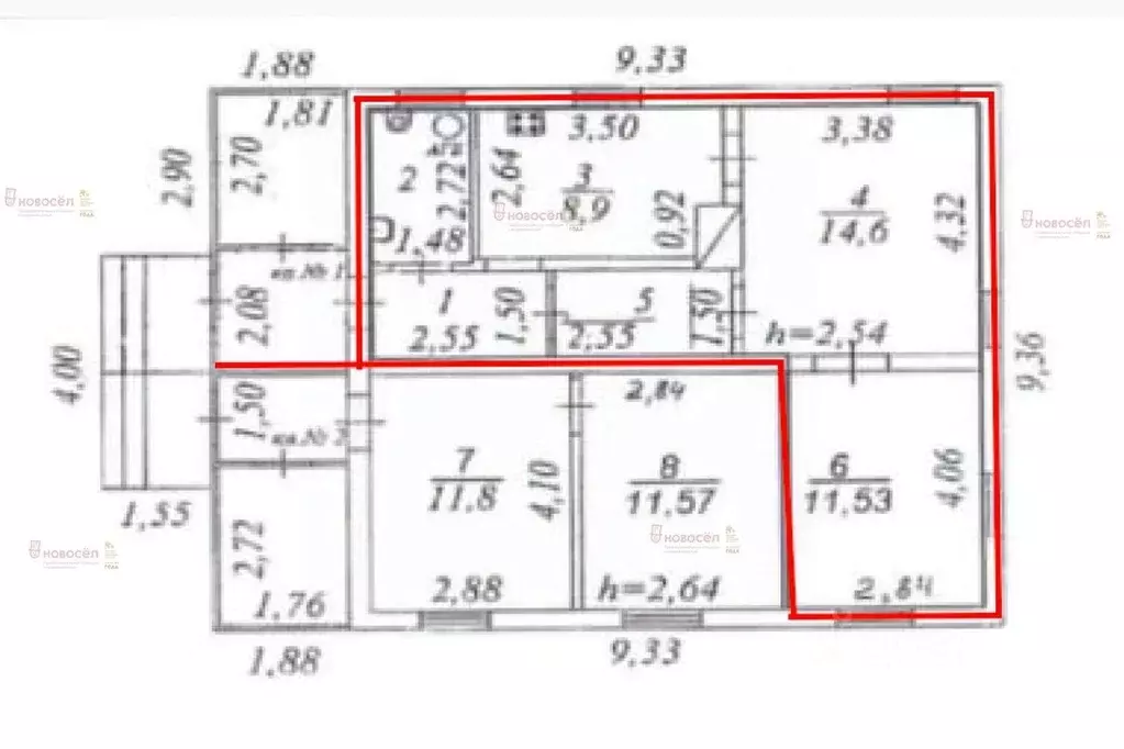 Дом в Свердловская область, Сысертский муниципальный округ, пос. ... - Фото 2
