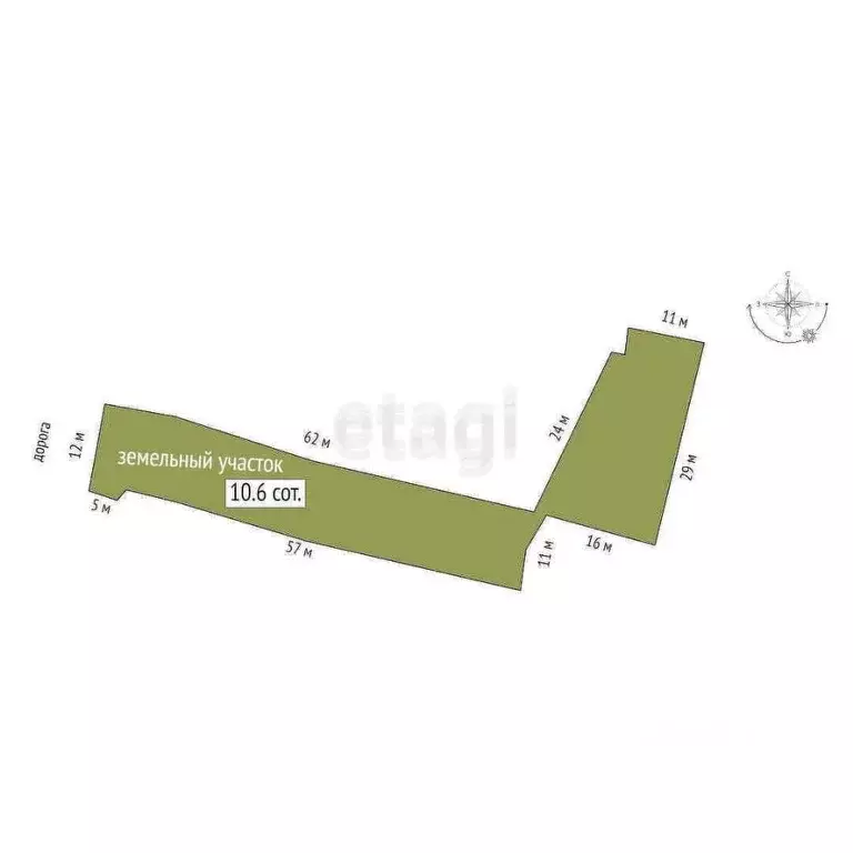 Участок в Свердловская область, Тугулымский муниципальный округ, пос. ... - Фото 2