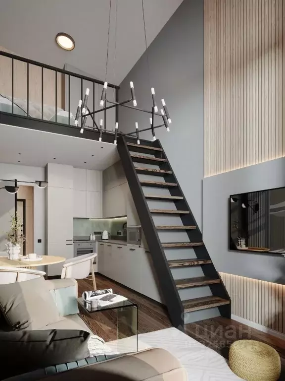 Студия Московская область, Мытищи городской округ, пос. Вешки ул. ... - Фото 2