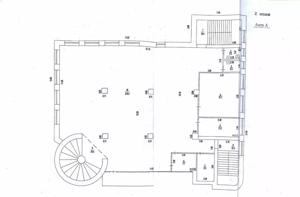 Помещение свободного назначения в Алтайский край, Барнаул ул. ... - Фото 2