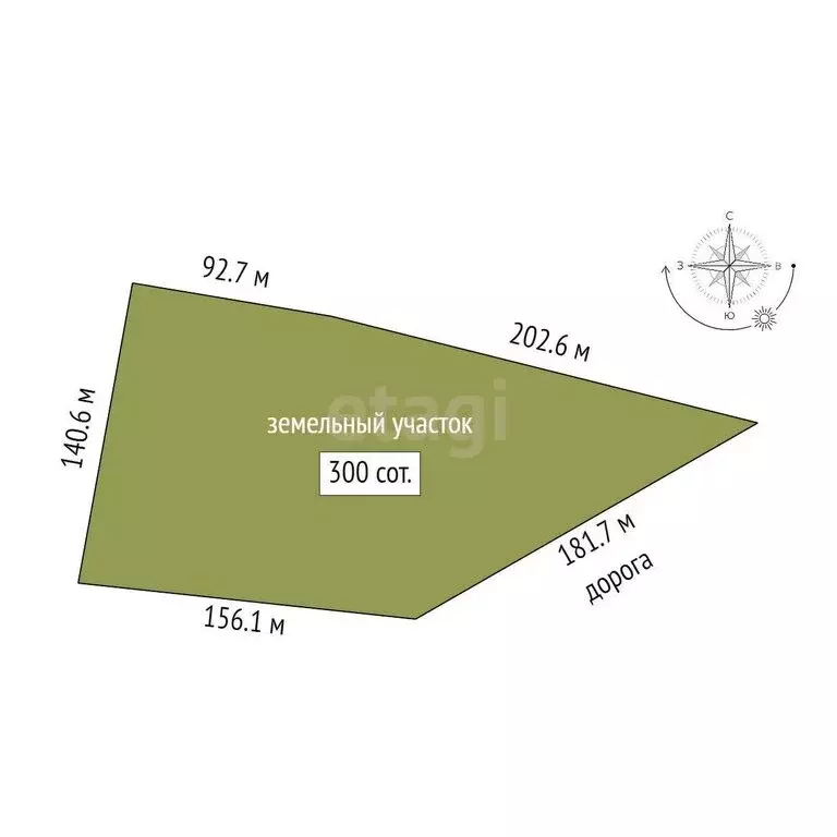 Участок в округ Муром, деревня Иваньково (300 м) - Фото 0
