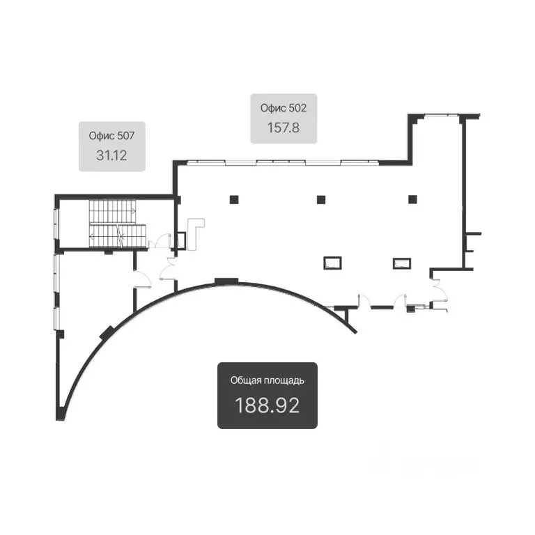 Офис в Краснодарский край, Краснодар Российская ул., 93А (189 м) - Фото 1