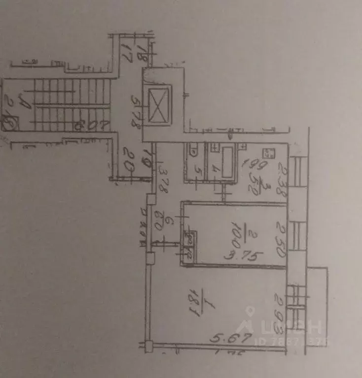 Квартира, 2 комнаты, 45.5 м - Фото 0