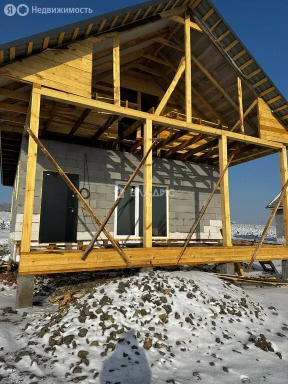 Дом в Емельяновский район, Солонцовский сельсовет, село Дрокино (130 ... - Фото 0